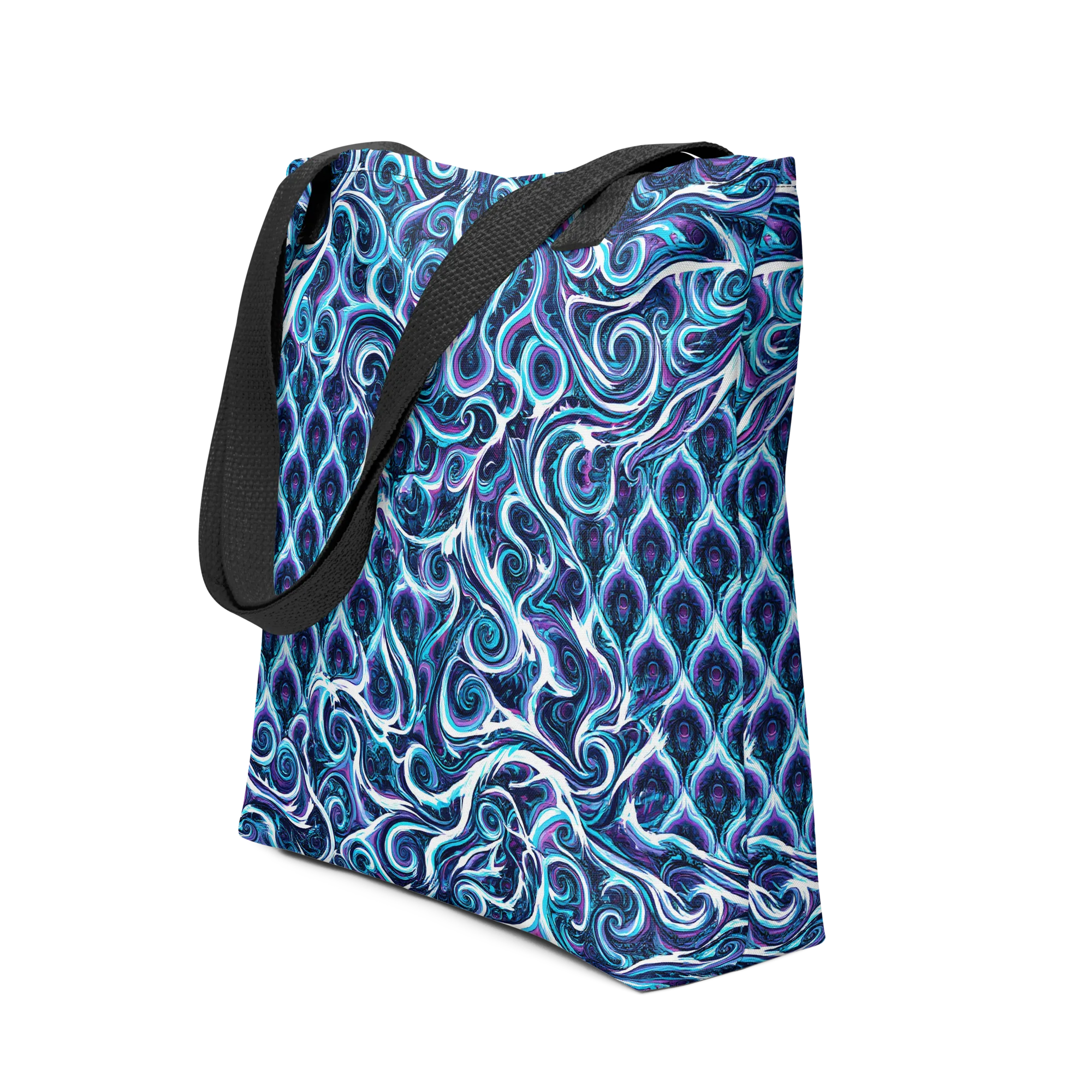 Midnight Whirlpool on Tote Bag — Front
