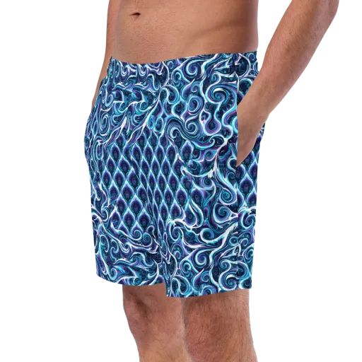 Midnight Whirlpool on a Swim Trunks
