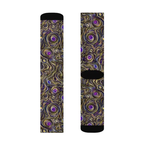 Orbiting Gold on a Socks