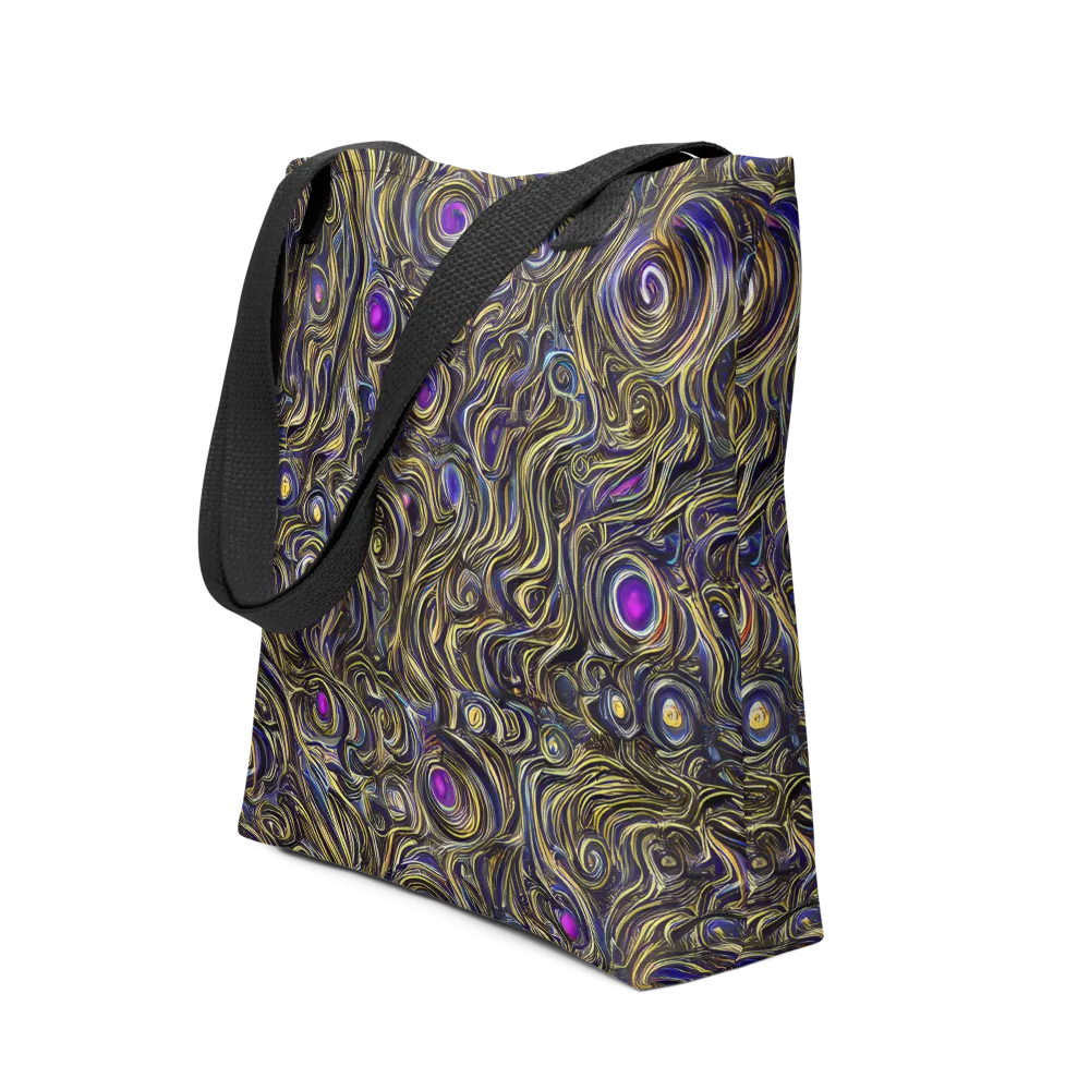 Orbiting Gold on Tote Bag — Front