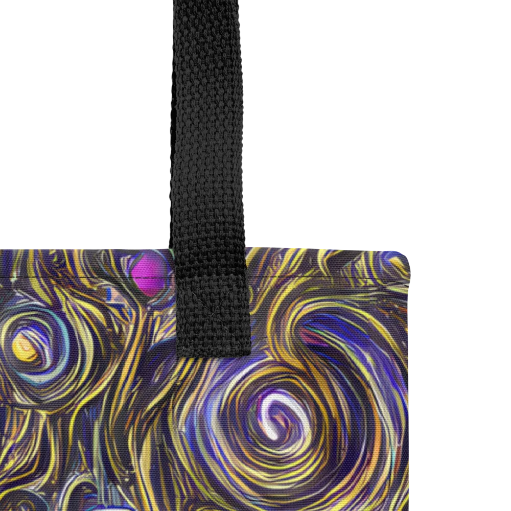 Orbiting Gold on Tote Bag — Product details