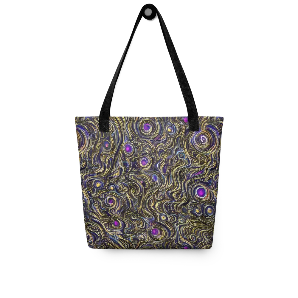 Orbiting Gold on Tote Bag — Front