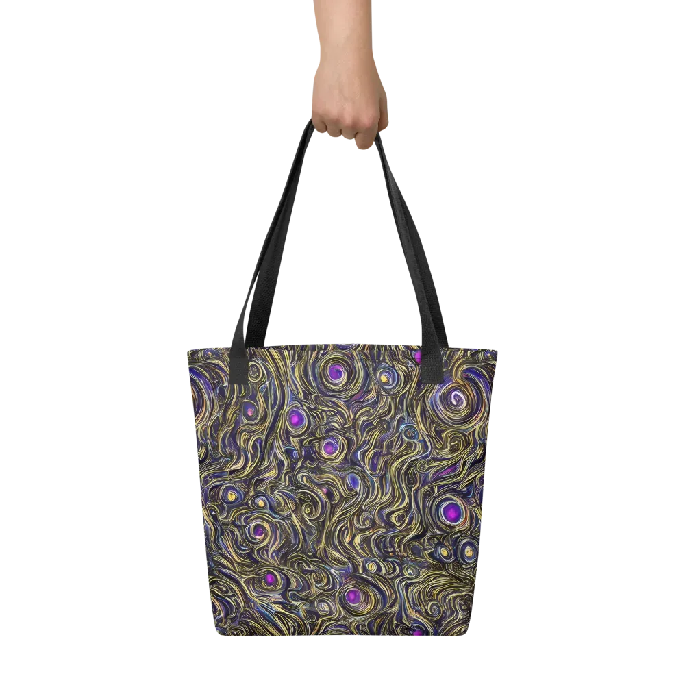 Orbiting Gold on Tote Bag — Front