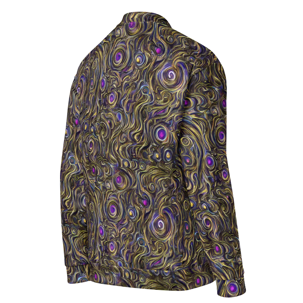 Orbiting Gold on Bomber Jacket — Right Back