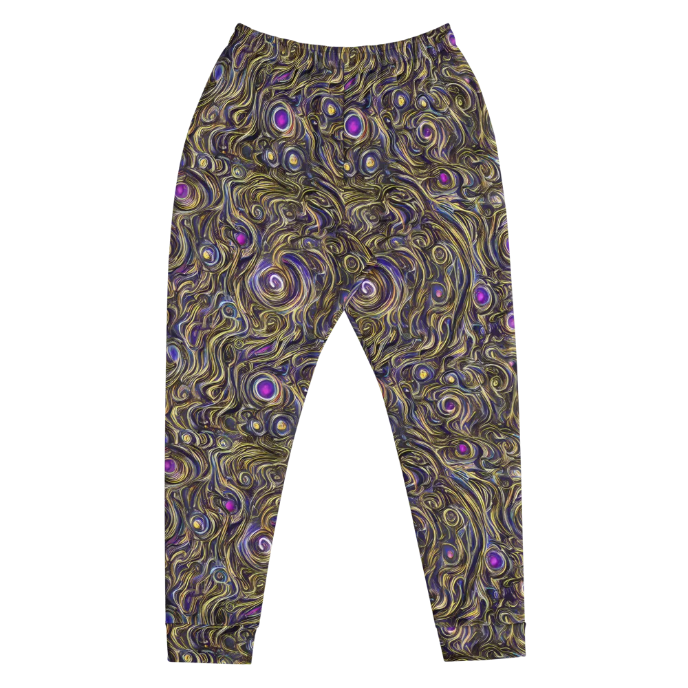 Orbiting Gold on Men's Joggers — Front