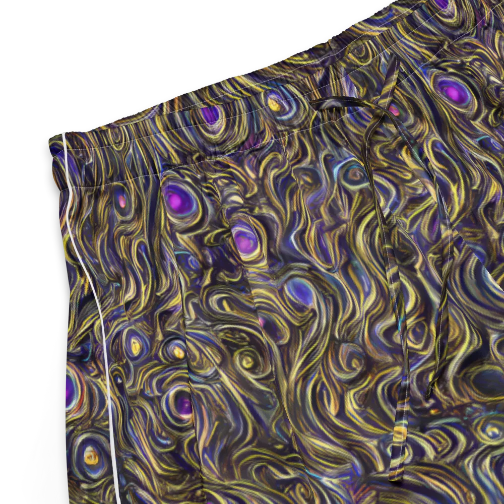 Orbiting Gold on Women's Pajama Shorts — Product details