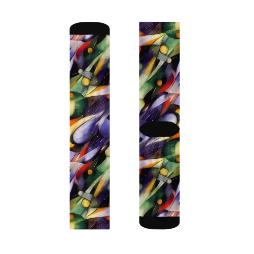 The Painted Pulse on a Socks