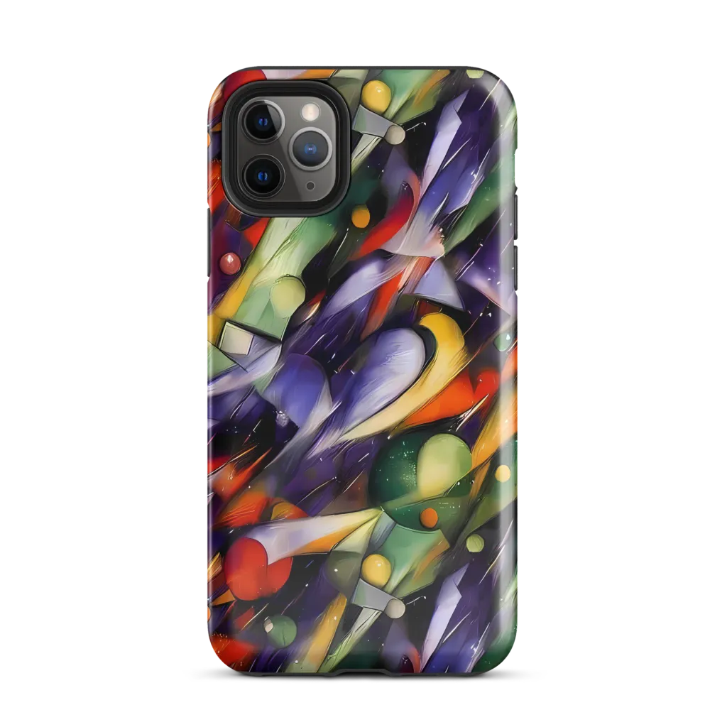 The Painted Pulse on Tough Case for iPhone® — Front