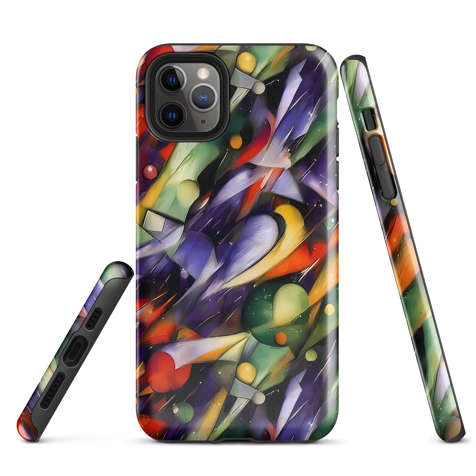 The Painted Pulse on Tough Case for iPhone® — Front
