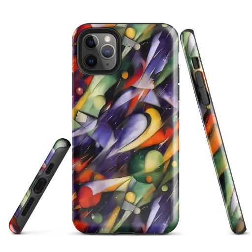 The Painted Pulse on a Tough Case for iPhone®