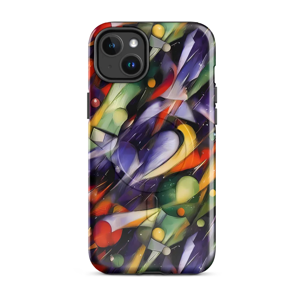 The Painted Pulse on MagSafe Tough Case for iPhone® — Front