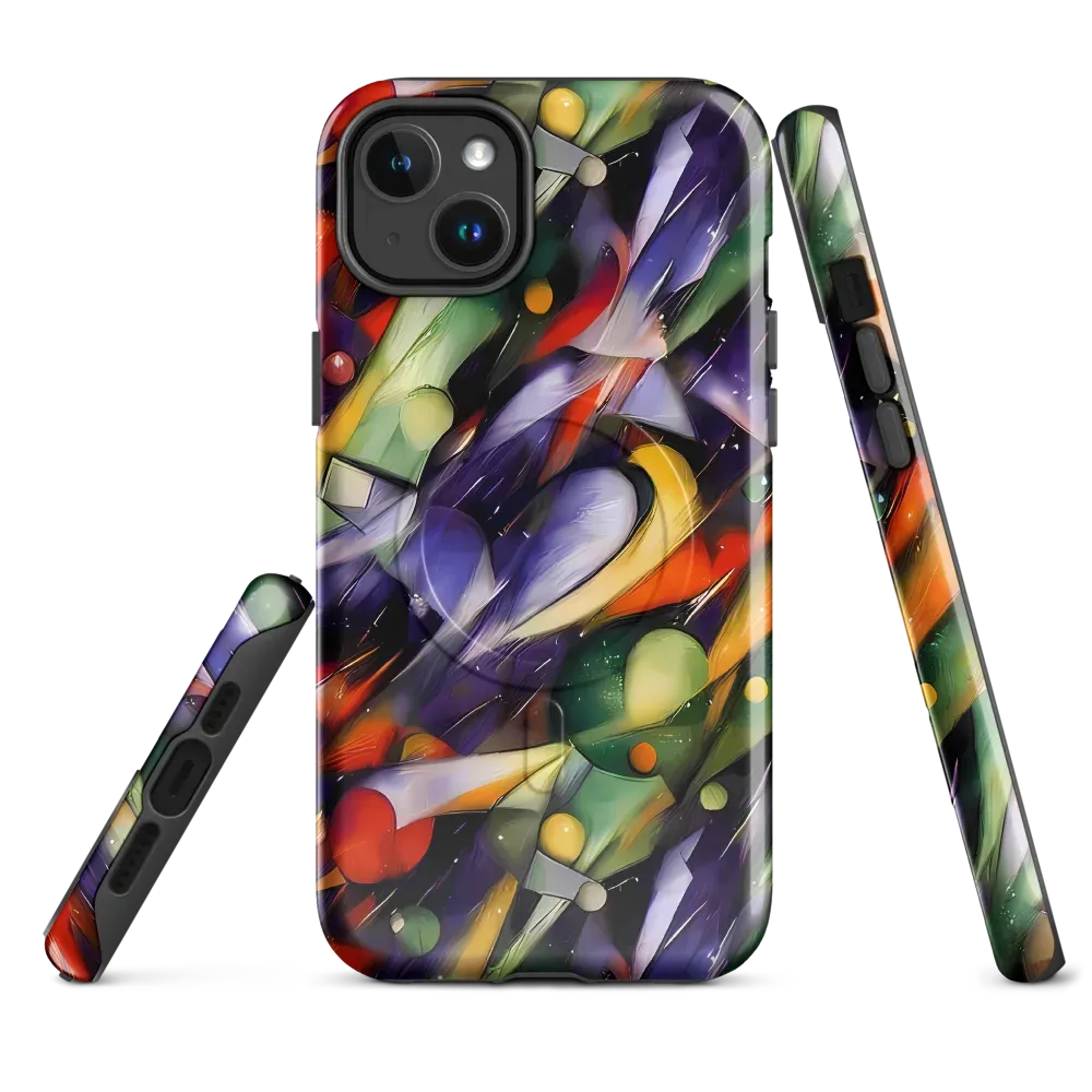 The Painted Pulse on MagSafe Tough Case for iPhone® — Front
