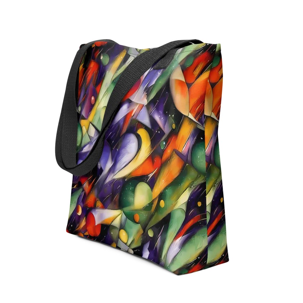The Painted Pulse on Tote Bag — Front