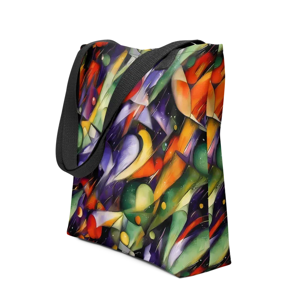 The Painted Pulse on Tote Bag — Front