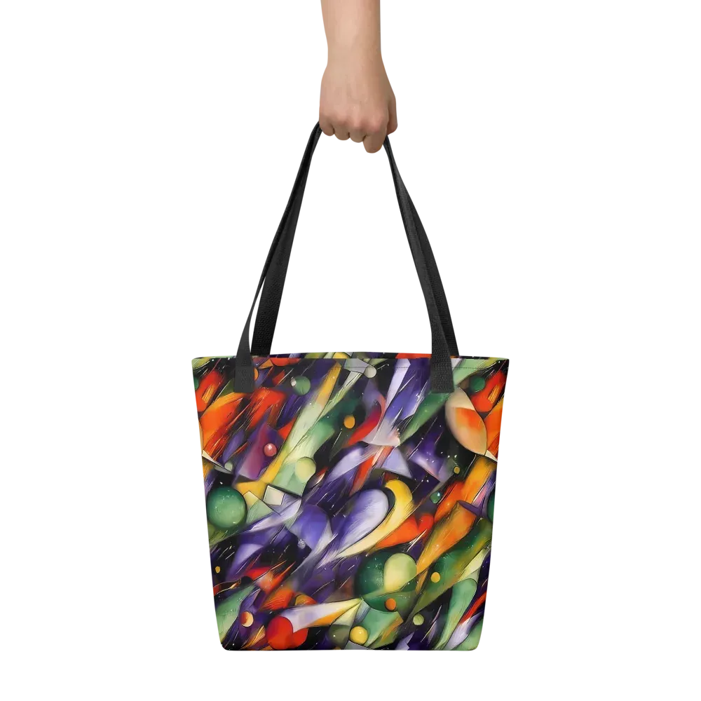 The Painted Pulse on Tote Bag — Front
