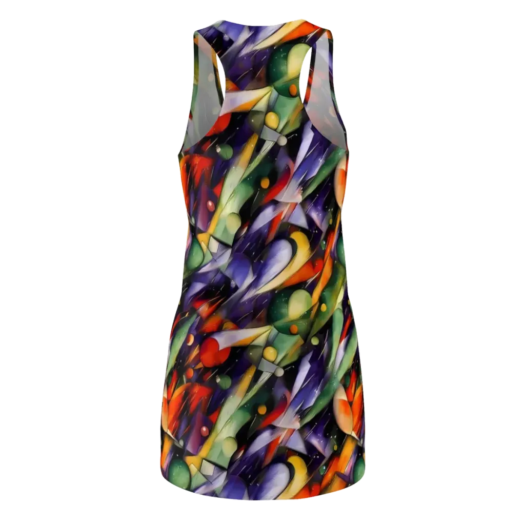 The Painted Pulse on Racerback Dress — Back