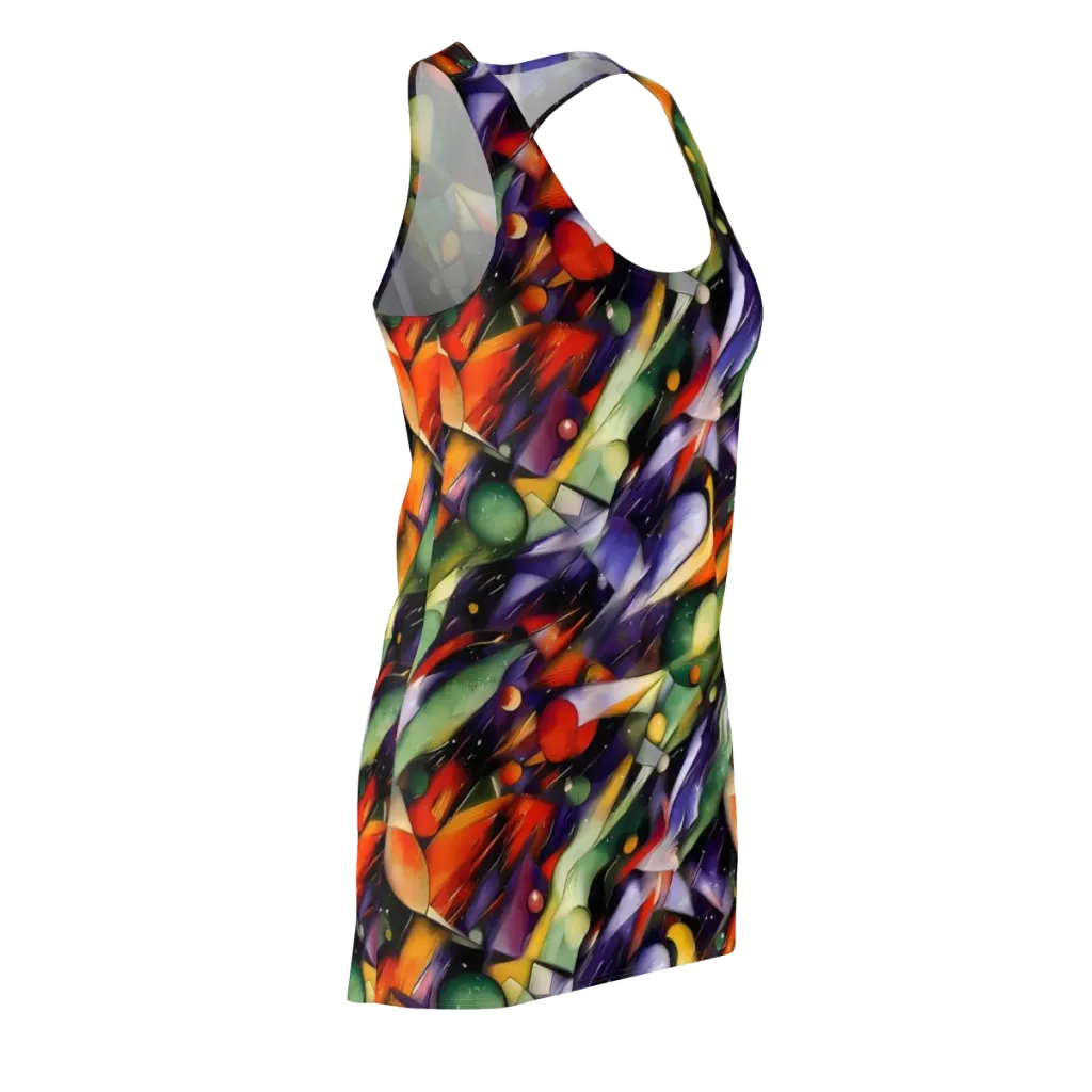 The Painted Pulse on Racerback Dress — Front Side