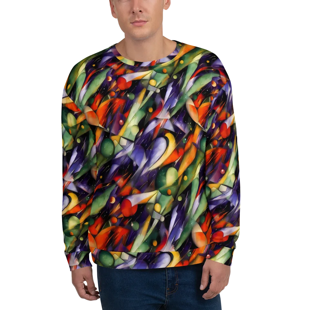 The Painted Pulse on Sweatshirt — Front