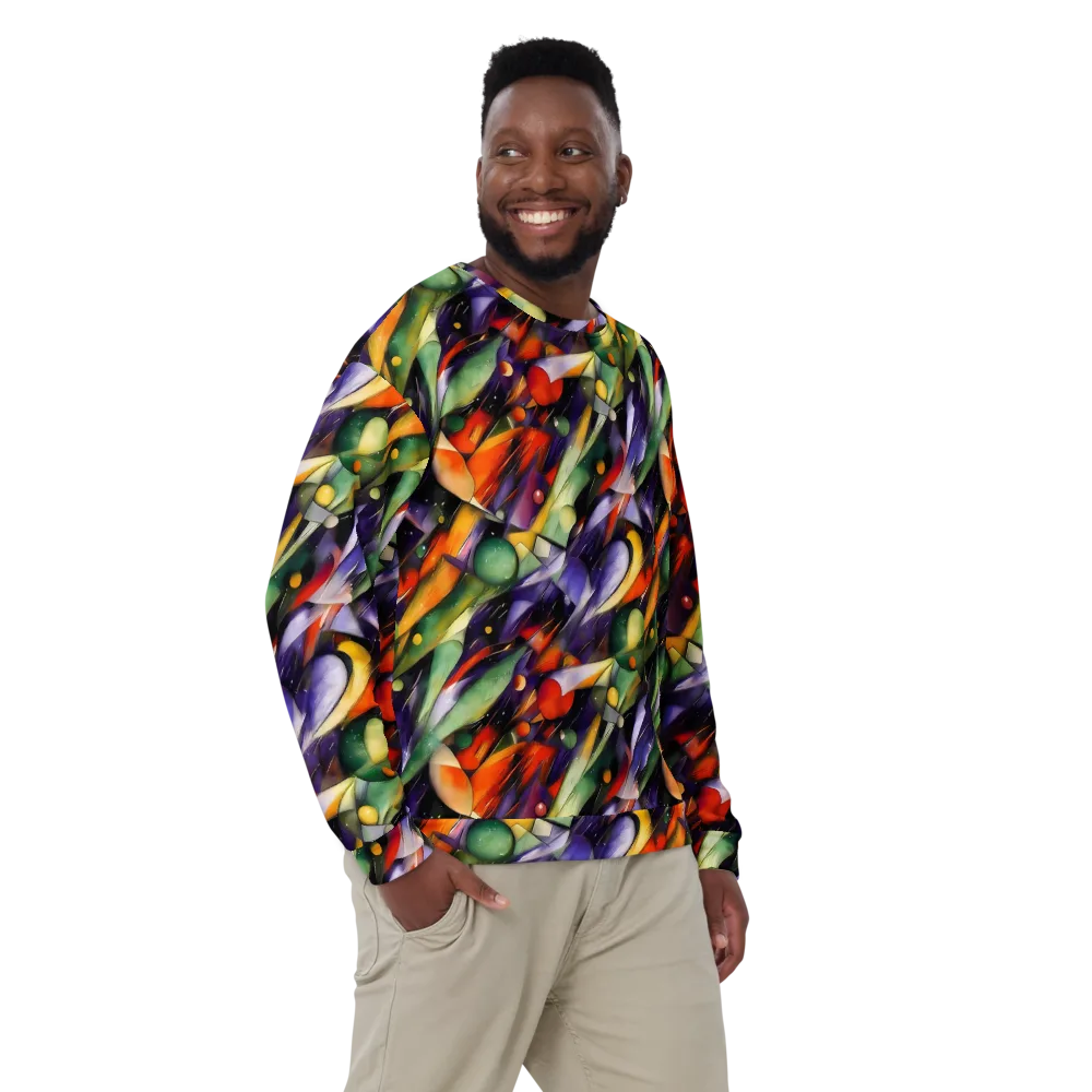 The Painted Pulse on Sweatshirt — Front