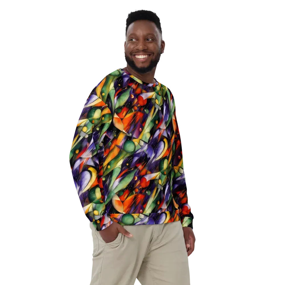 The Painted Pulse on Sweatshirt — Front