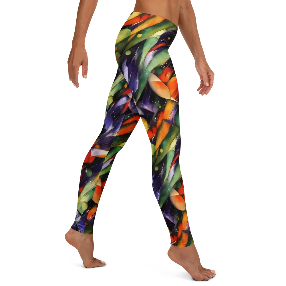 The Painted Pulse on Leggings — Right