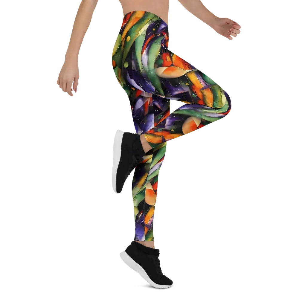 The Painted Pulse on Leggings — Right