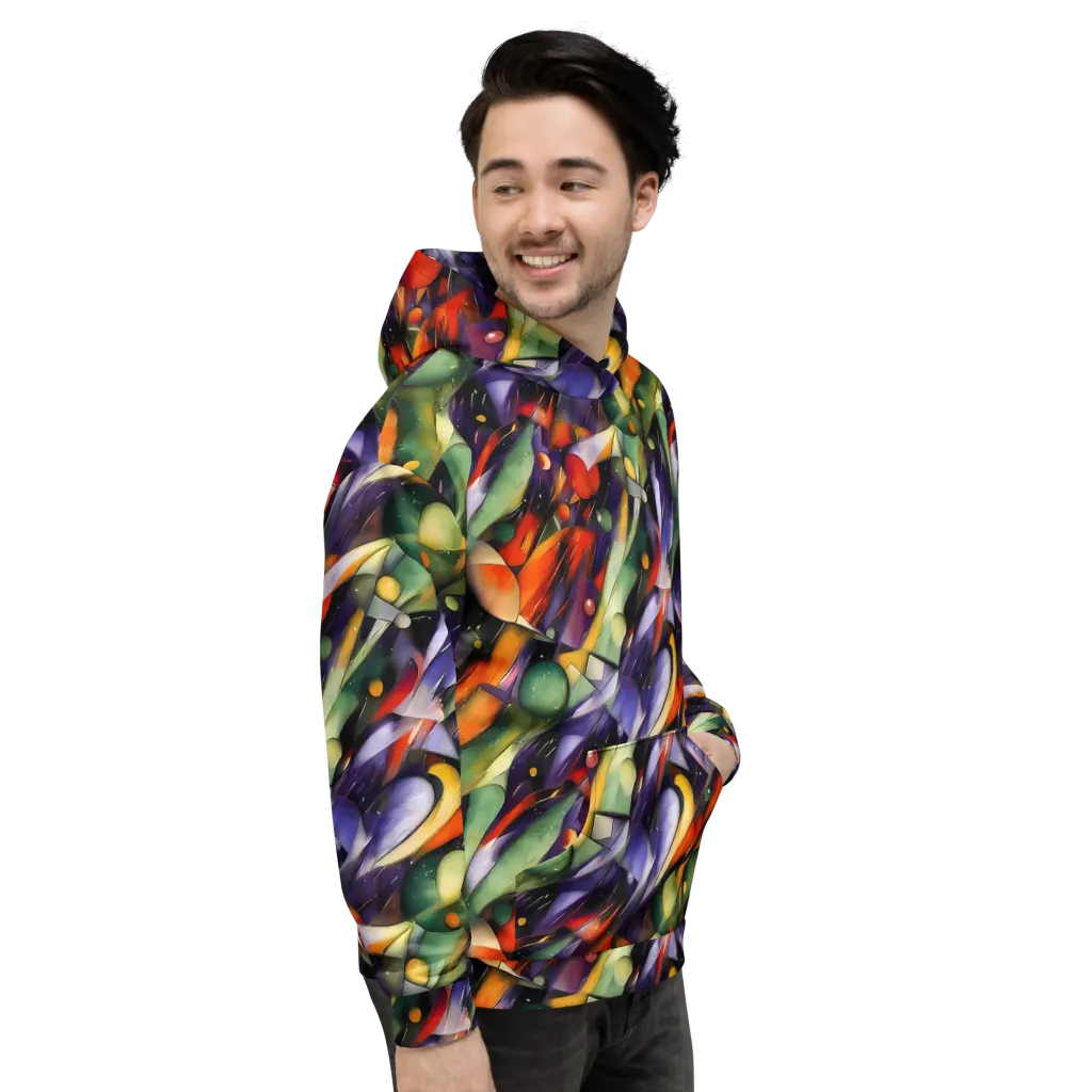 The Painted Pulse on Hoodie — Right