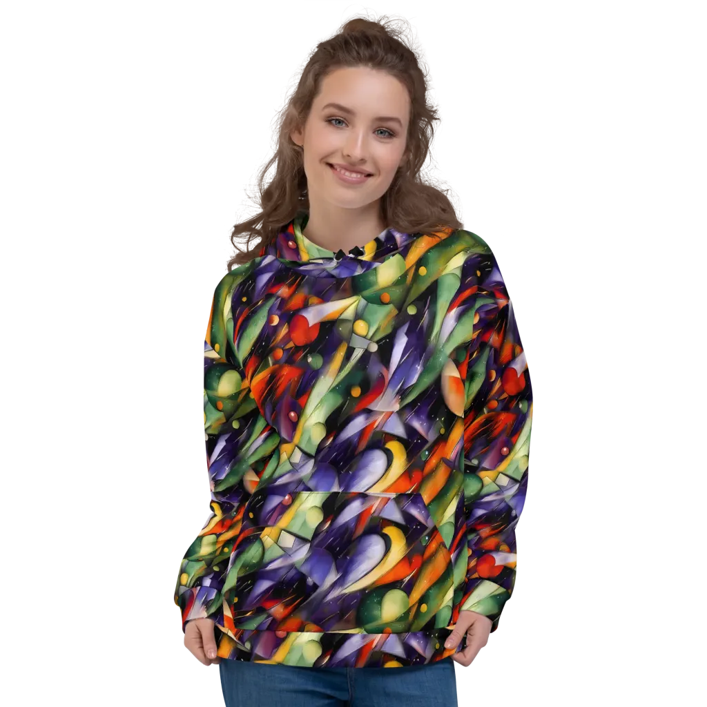 The Painted Pulse on Hoodie — Front