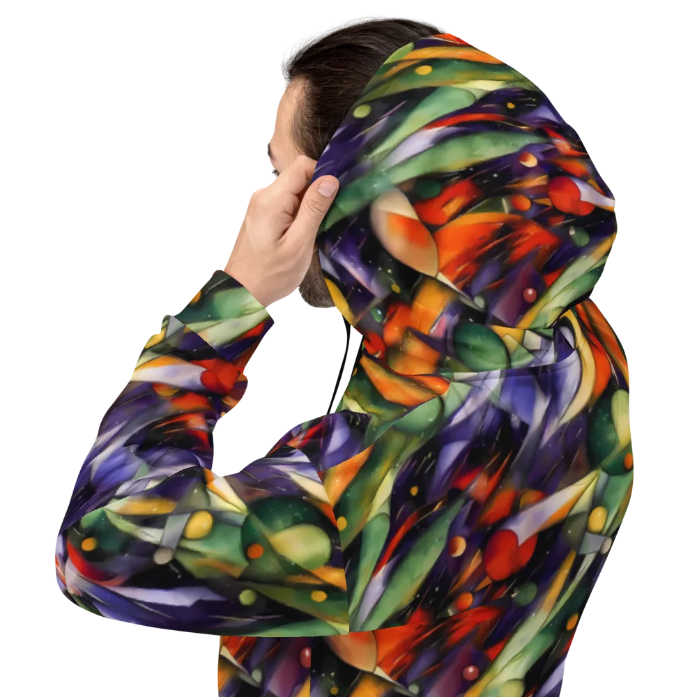 The Painted Pulse on Hoodie — Back
