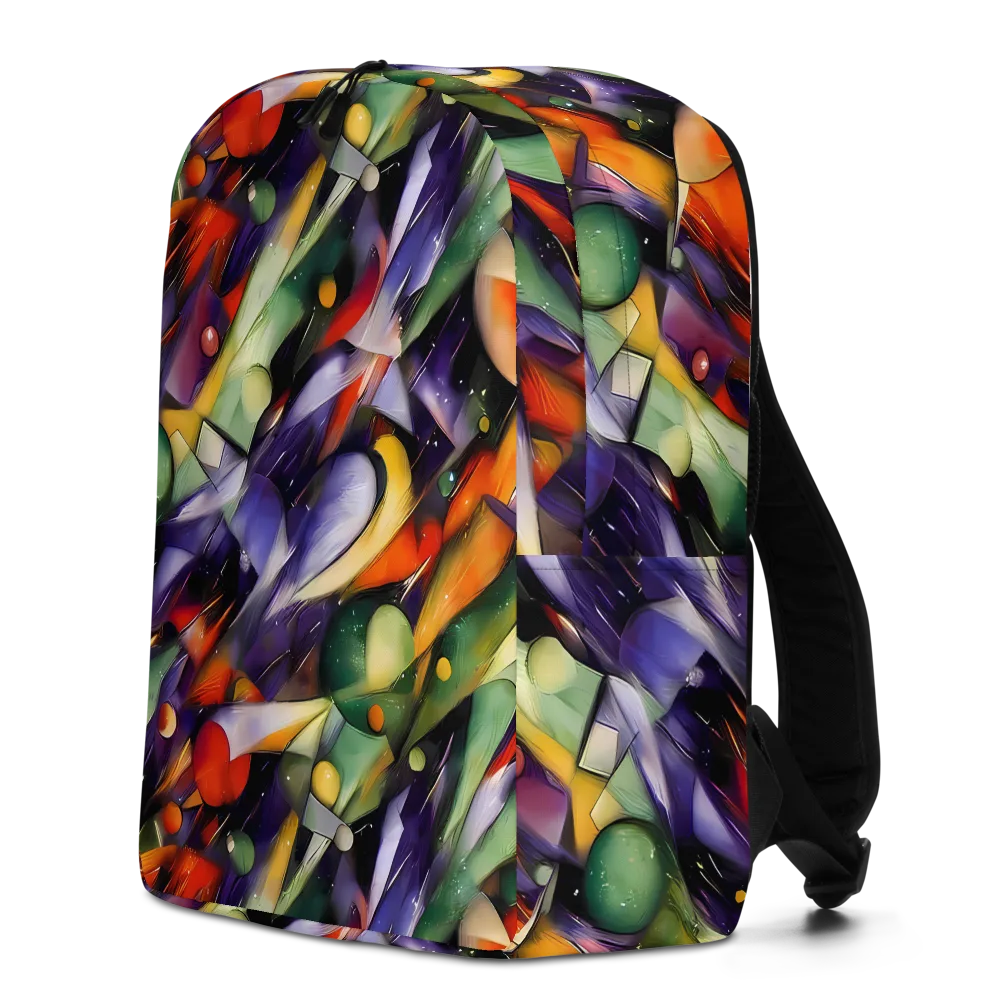 The Painted Pulse on Minimalist Backpack — Left