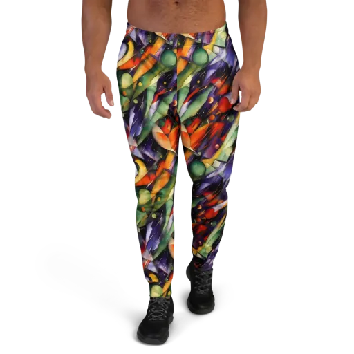 The Painted Pulse on a Men's Joggers