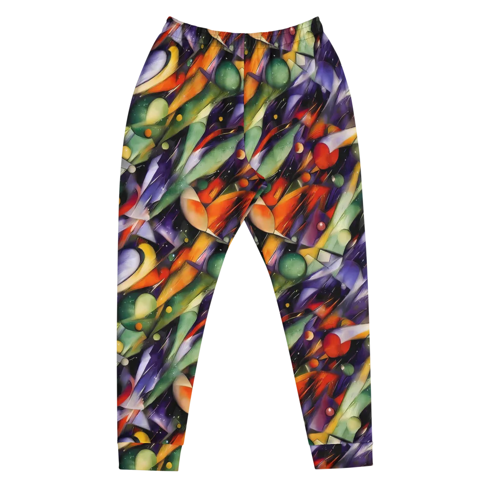 The Painted Pulse on Men's Joggers — Front