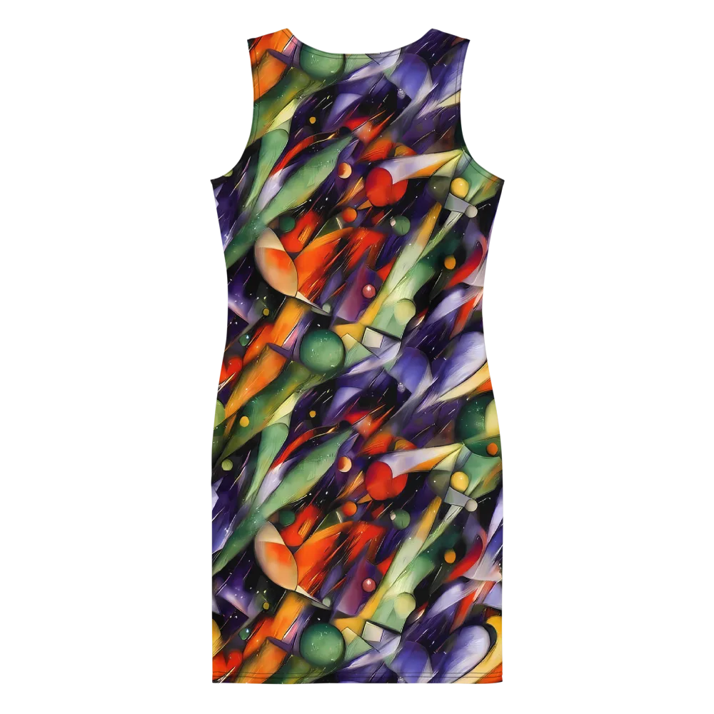 The Painted Pulse on Bodycon Dress — Back
