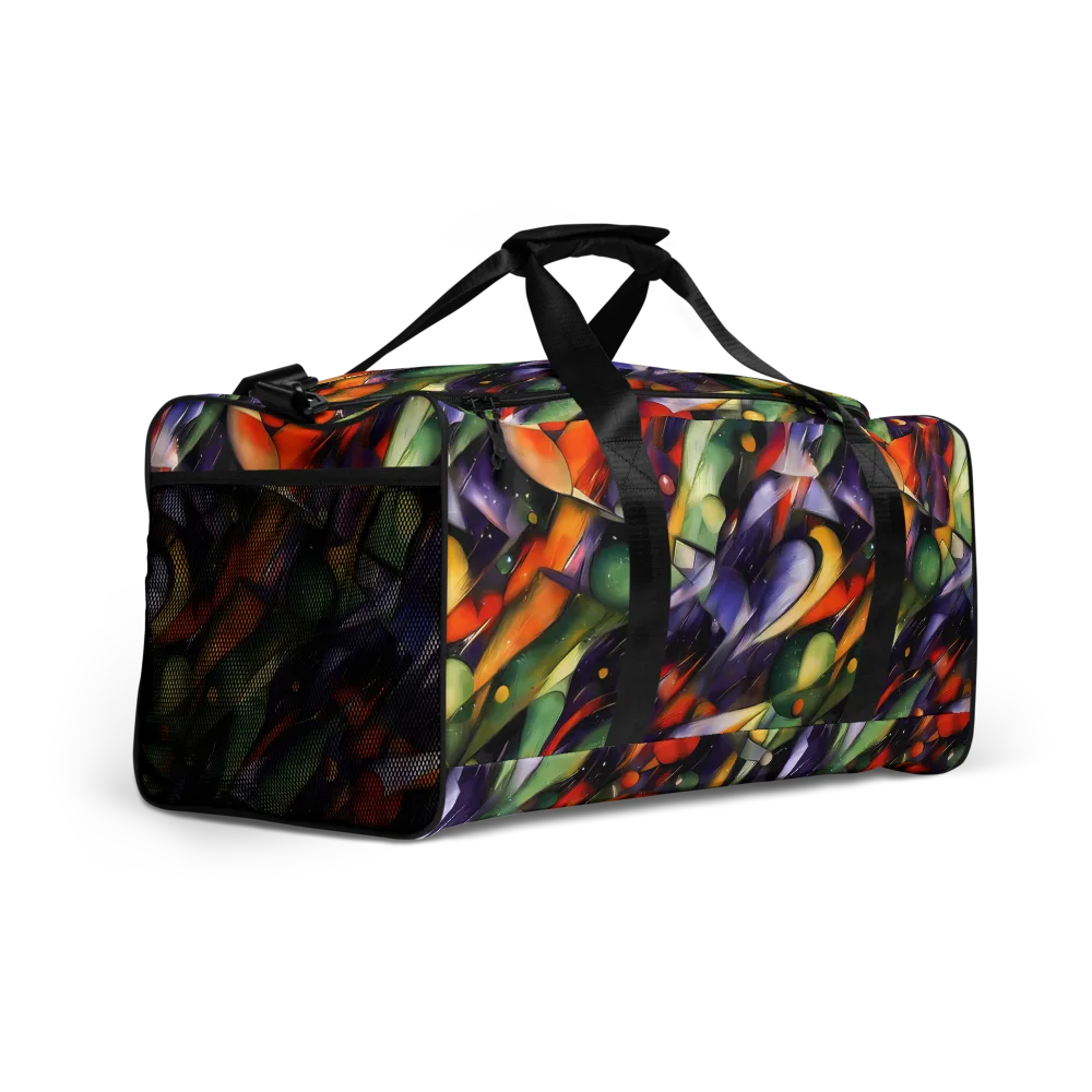 The Painted Pulse on Duffle Bag — Right Front