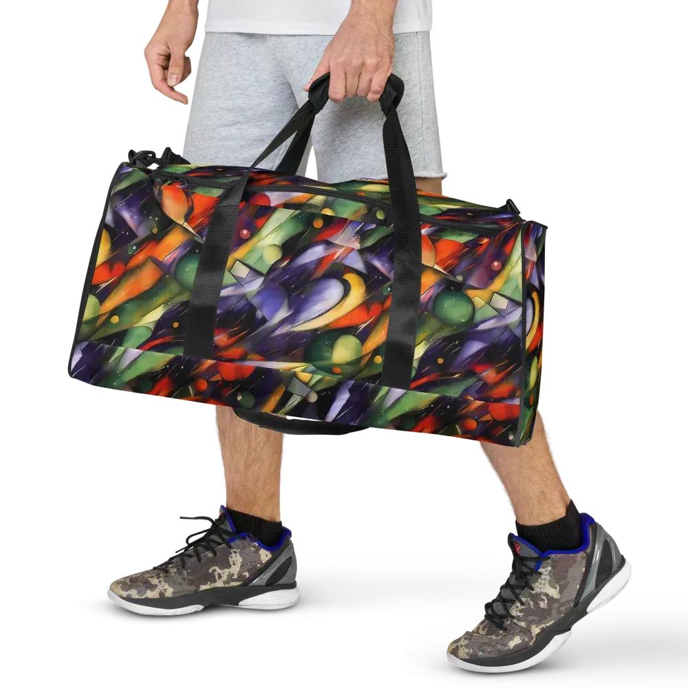 The Painted Pulse on Duffle Bag — Front