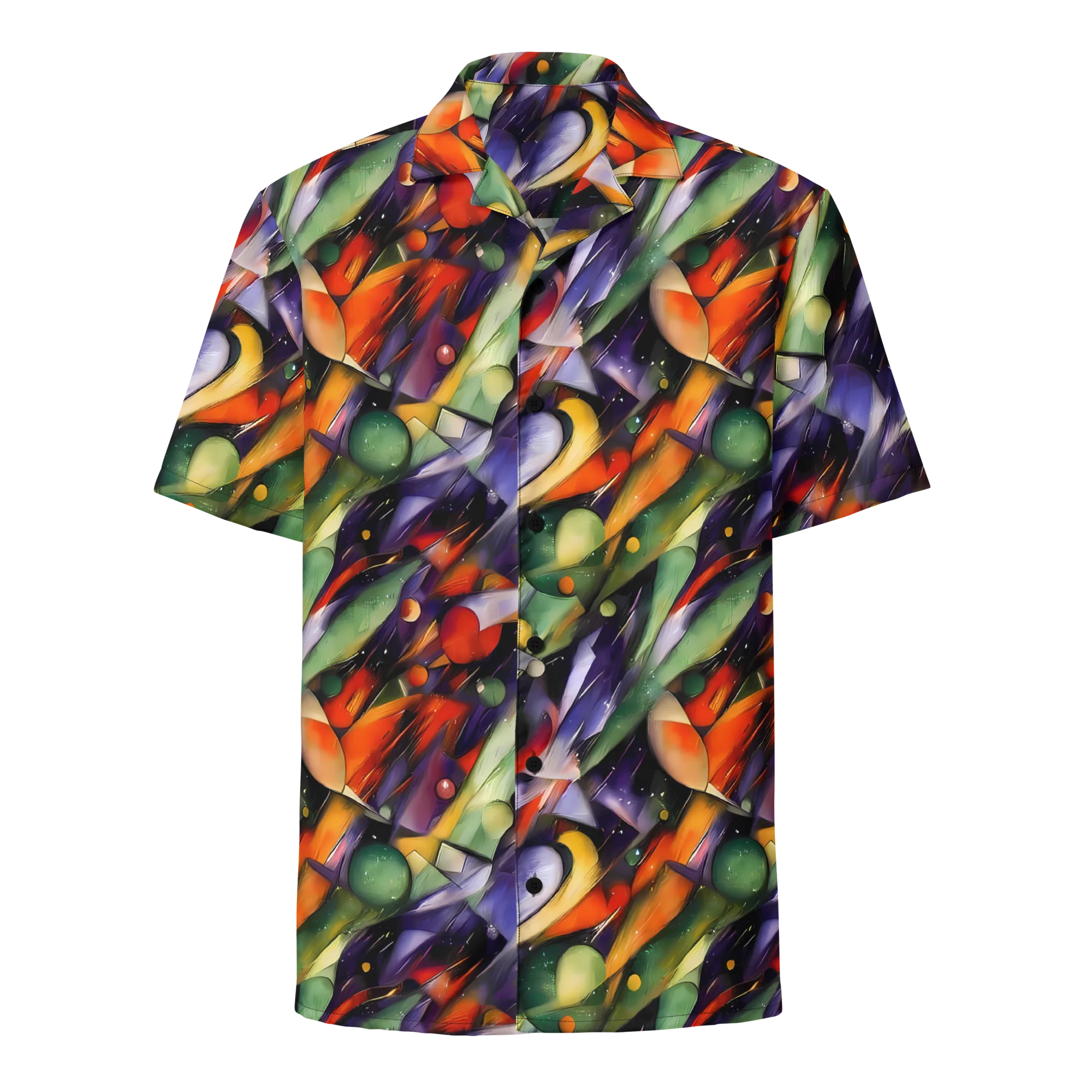 The Painted Pulse on Button Shirt — Front