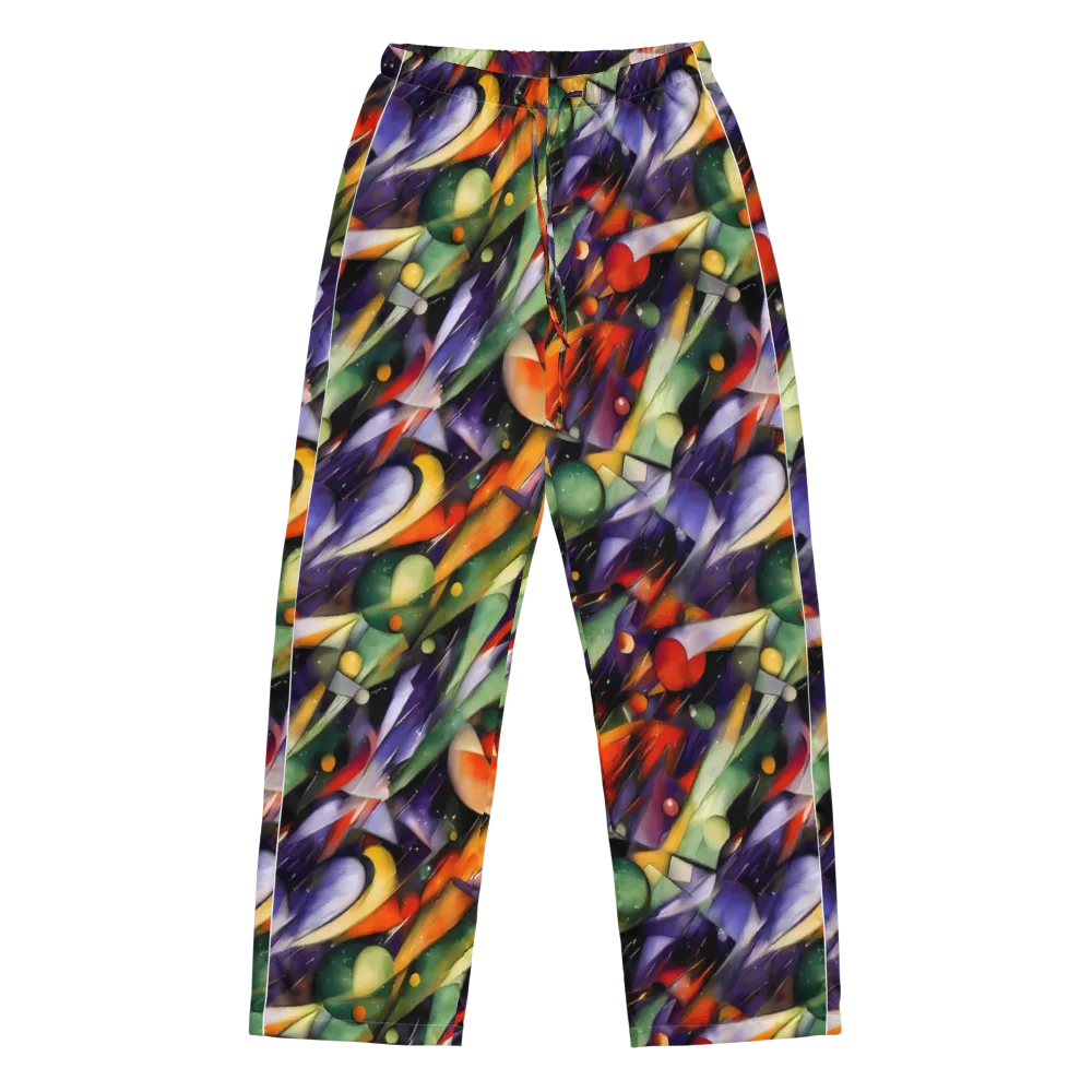 The Painted Pulse on Women's Pajama Pants — Front