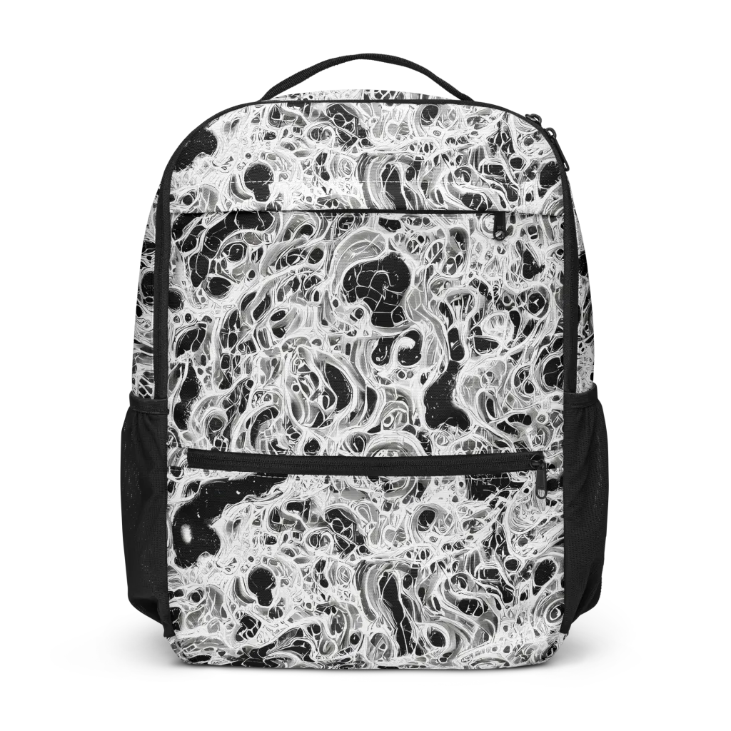 Obsidian Lace on Utility Backpack — Front