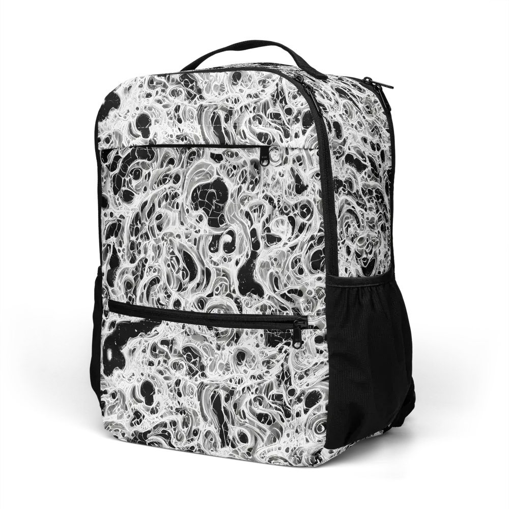 Obsidian Lace on Utility Backpack — Left Front