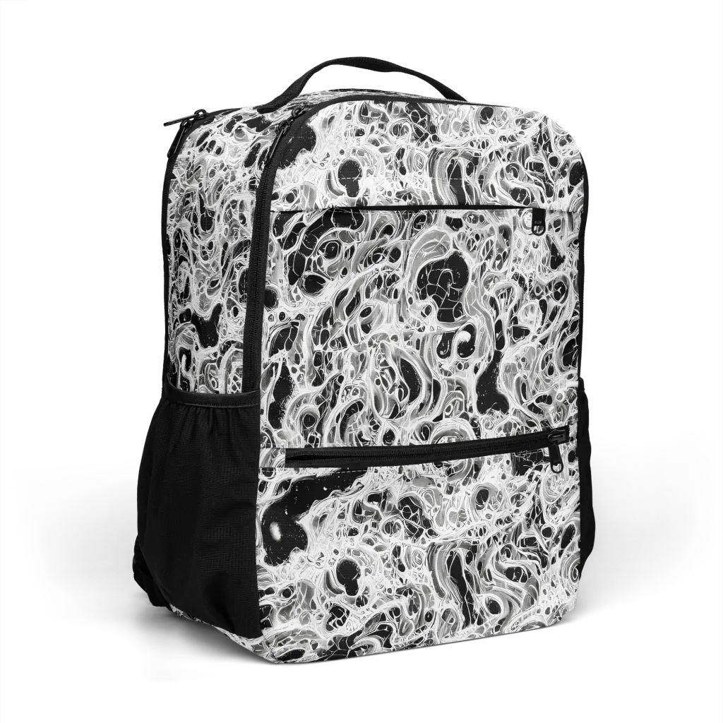Obsidian Lace on Utility Backpack — Right Front