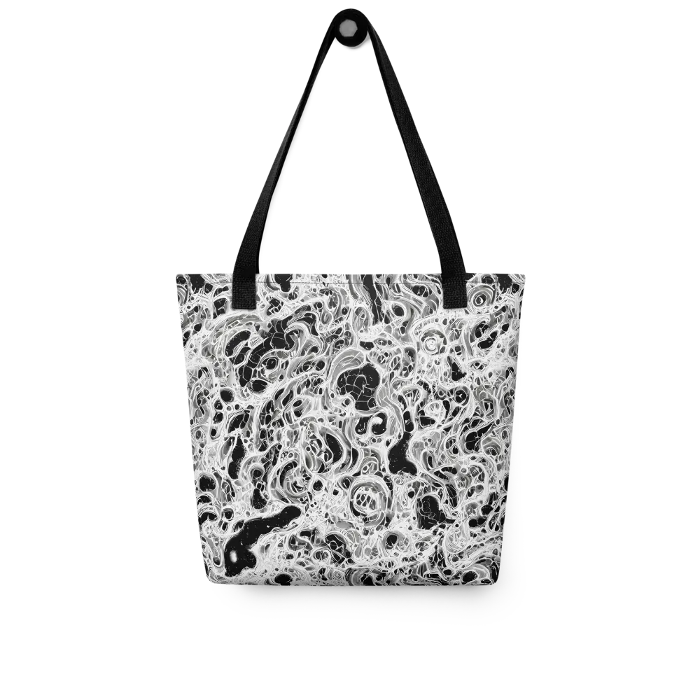 Obsidian Lace on Tote Bag — Front