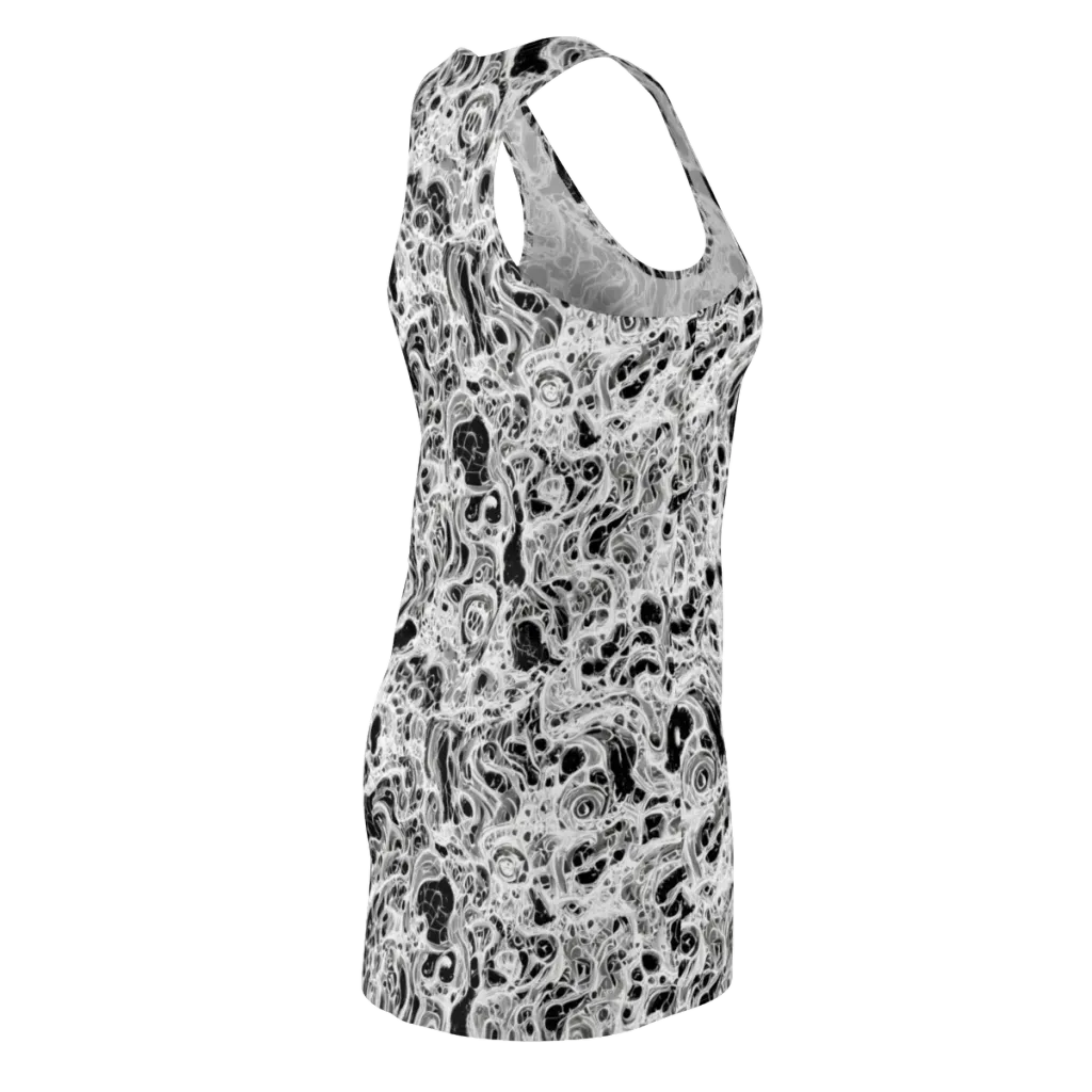 Obsidian Lace on Racerback Dress — Back Side