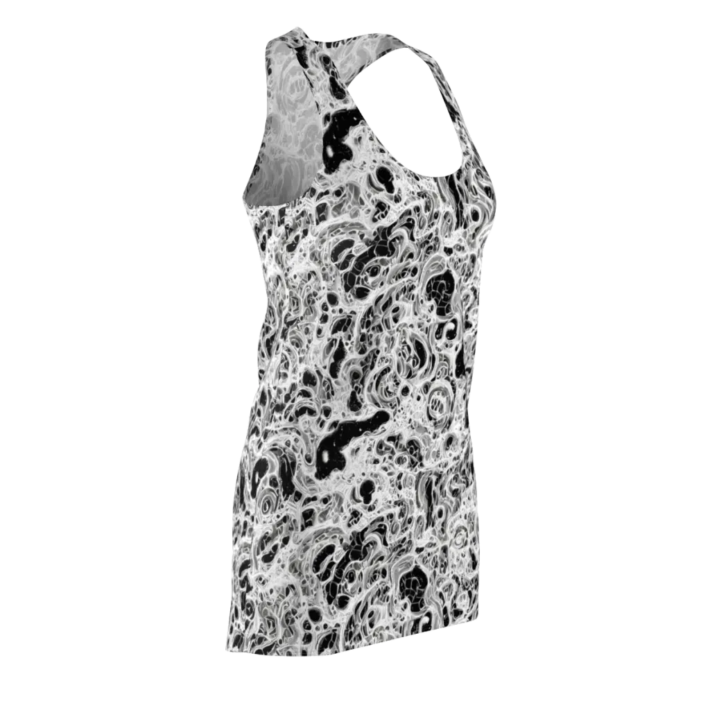 Obsidian Lace on Racerback Dress — Front Side
