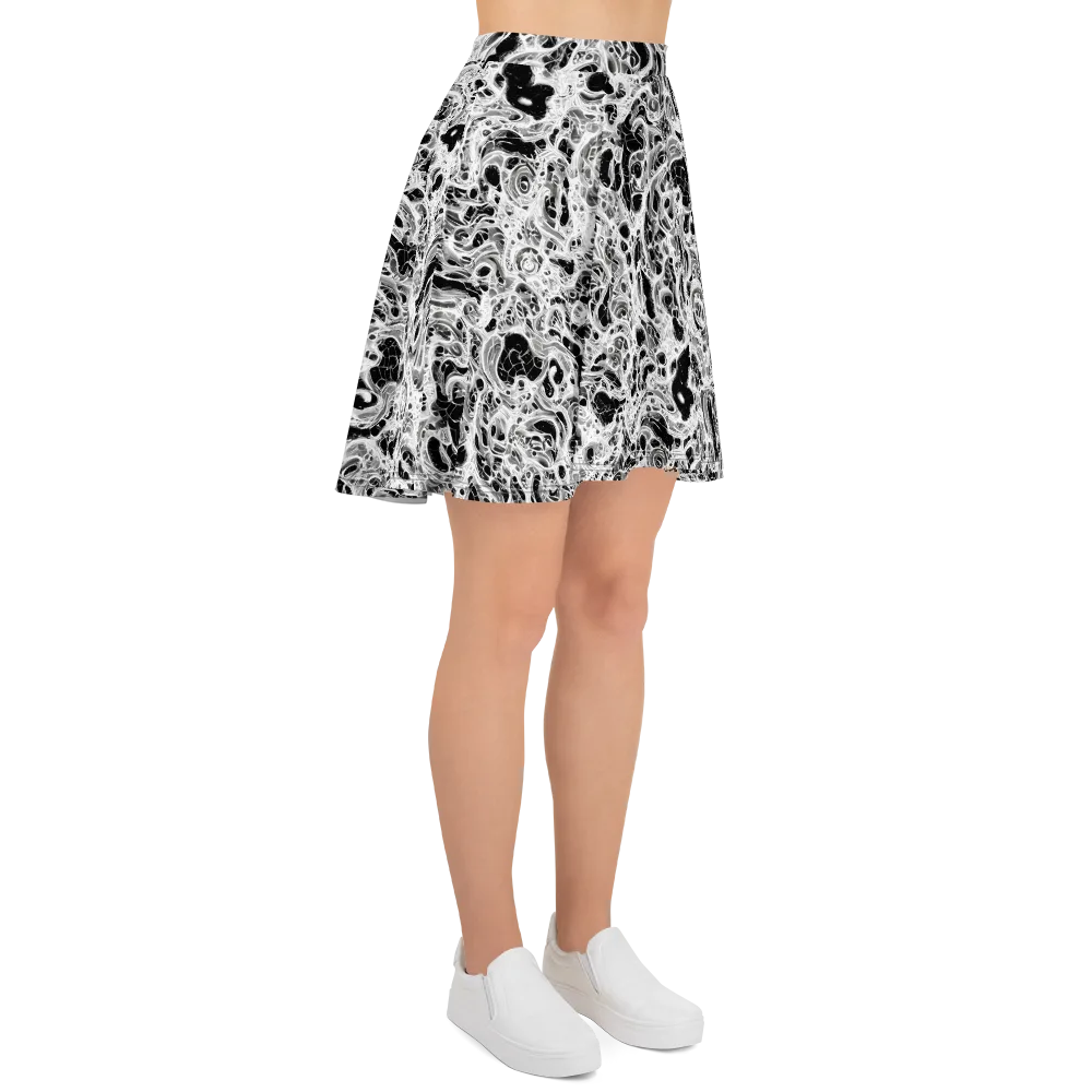 Obsidian Lace on Skater Skirt — Right