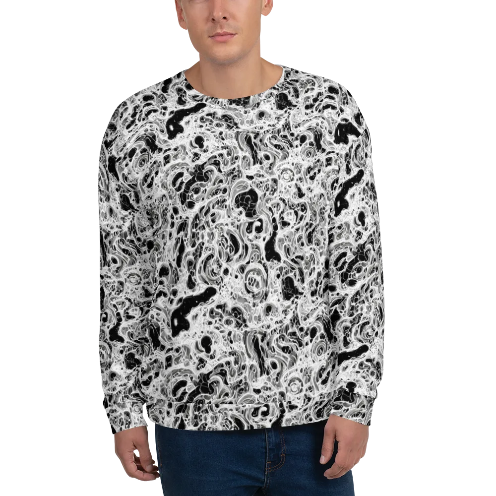 Obsidian Lace on Sweatshirt — Front