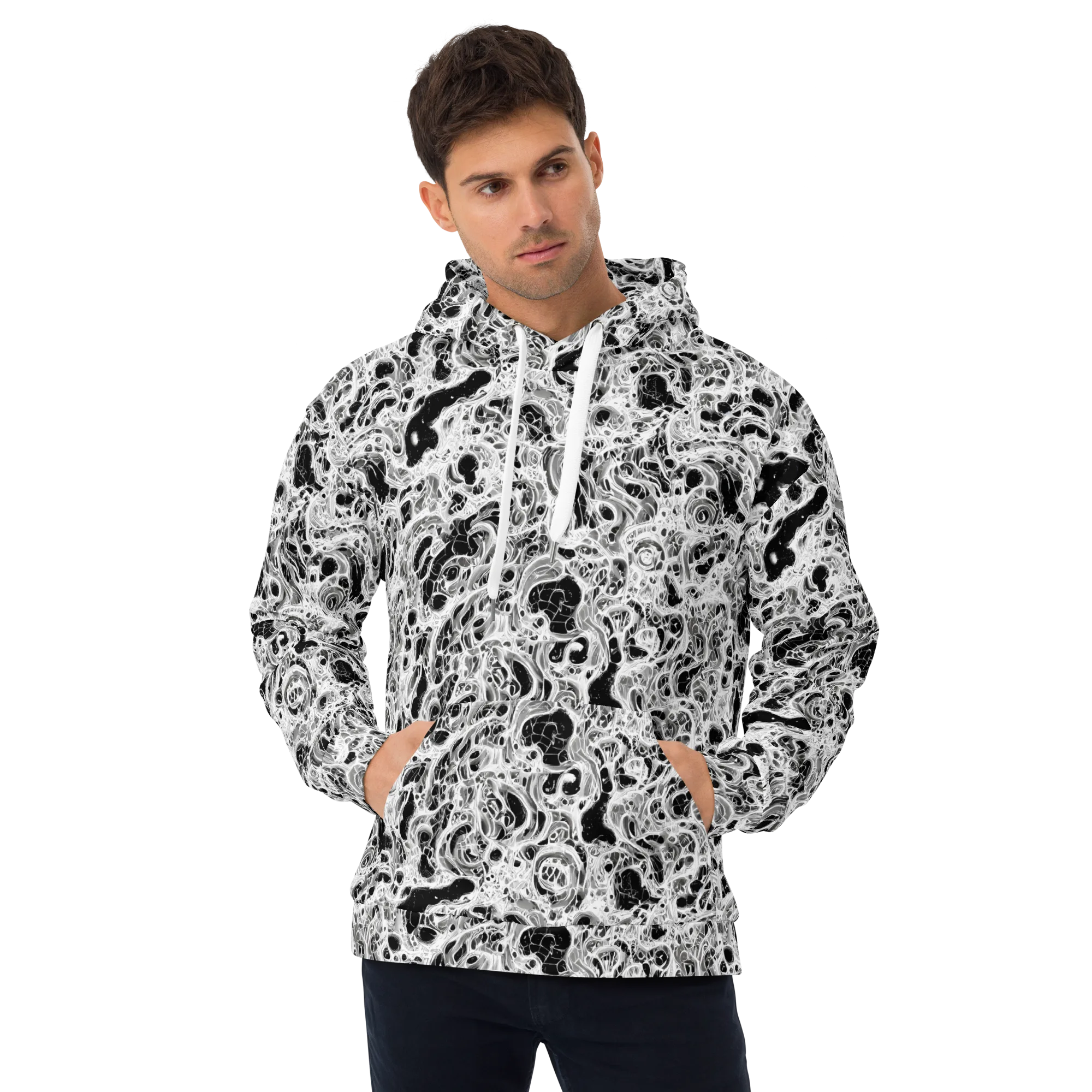 Obsidian Lace on Hoodie — Front