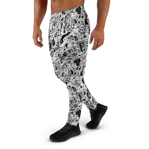 Obsidian Lace on a Men's Joggers