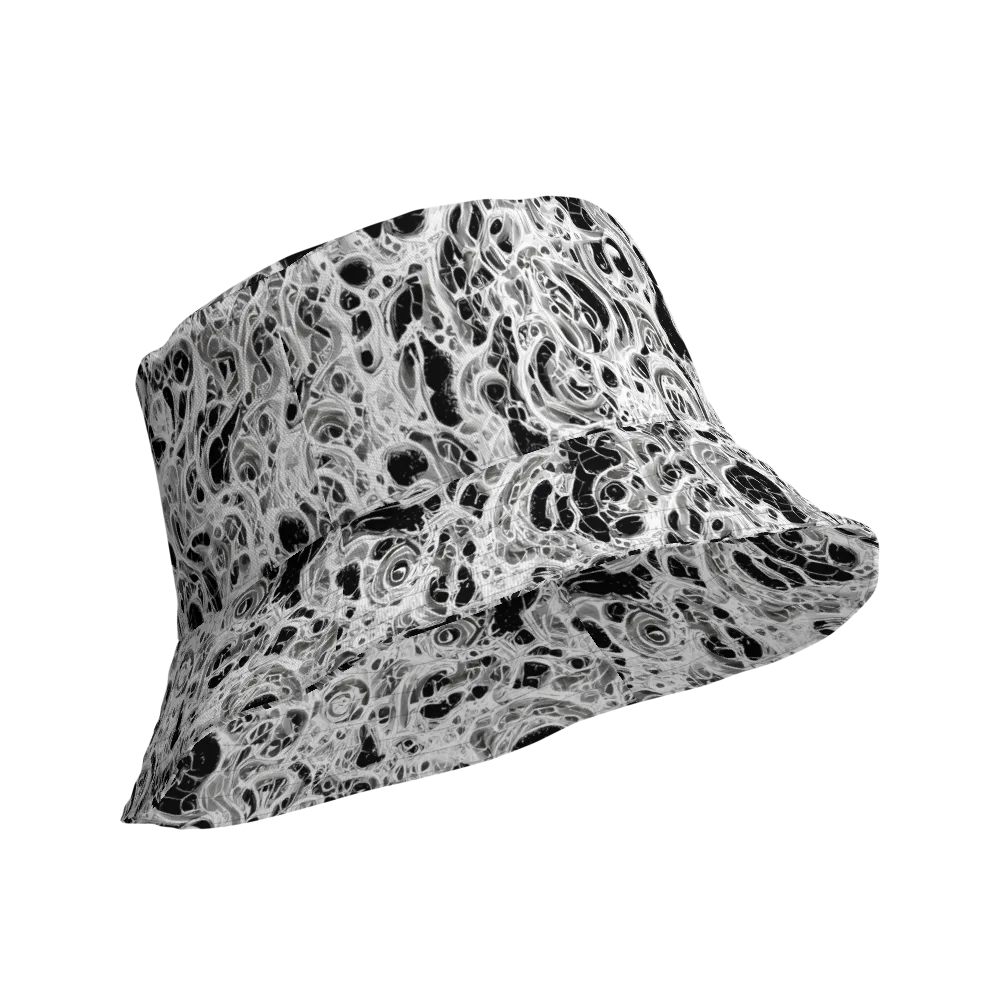 Obsidian Lace on Reversible Bucket Hat — Product details Outside