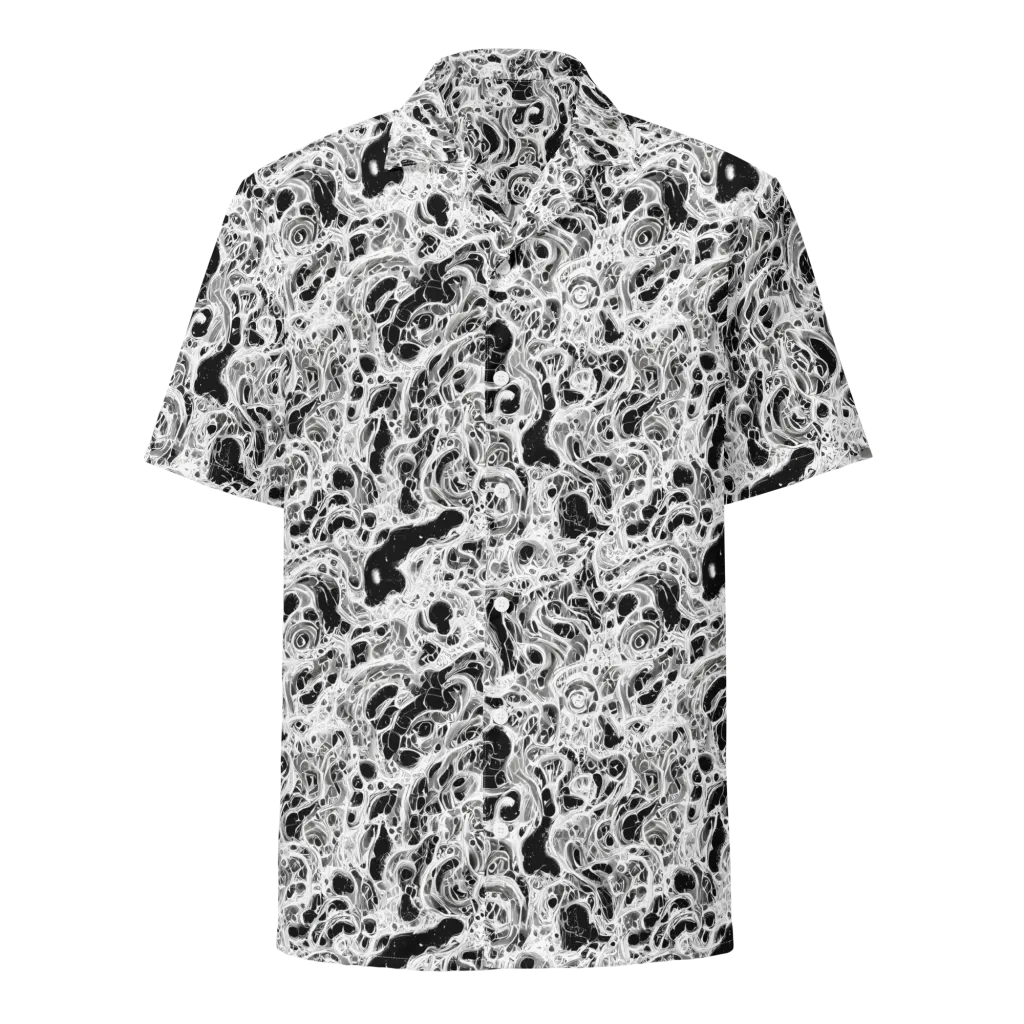 Obsidian Lace on Button Shirt — Front
