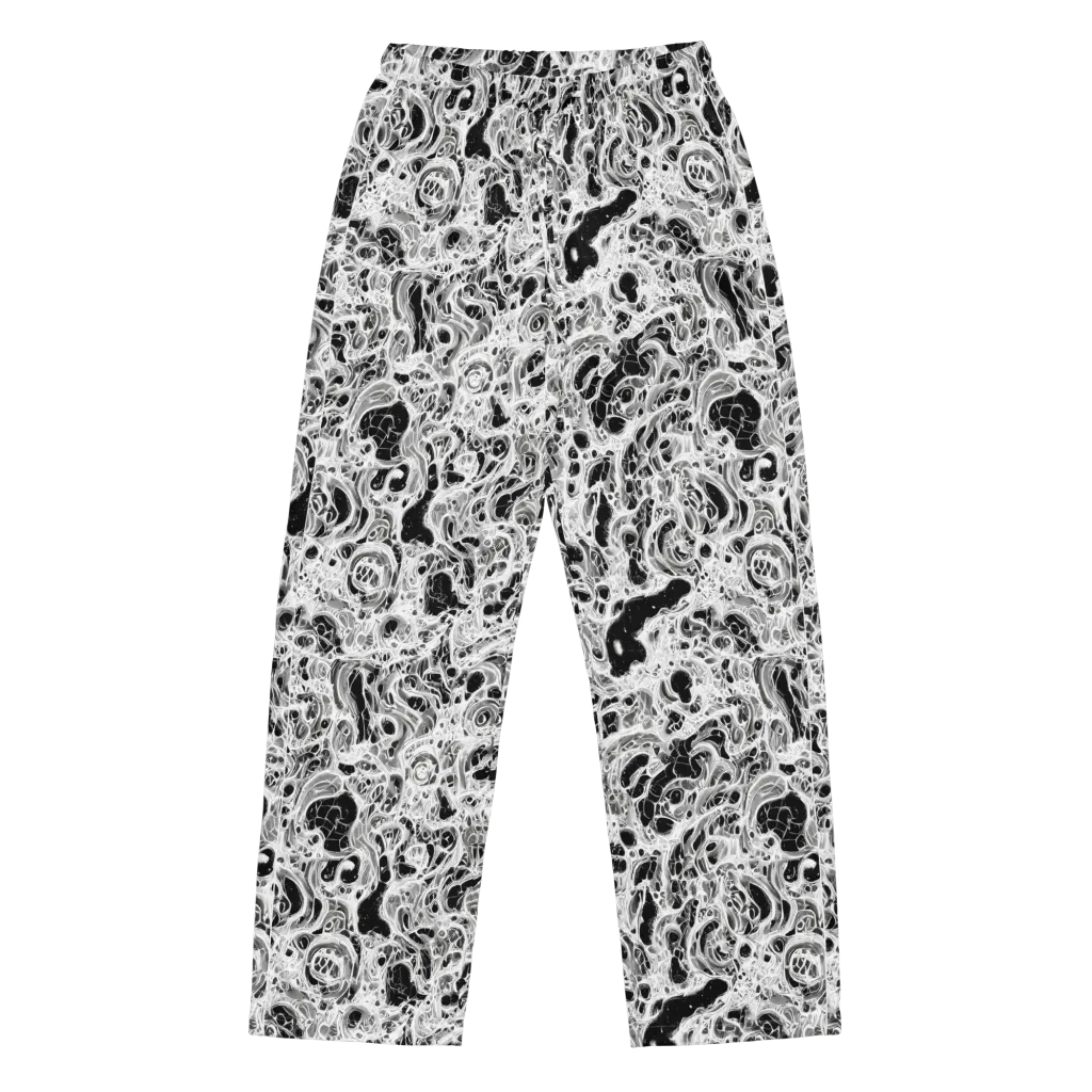 Obsidian Lace on Women's Pajama Pants — Front